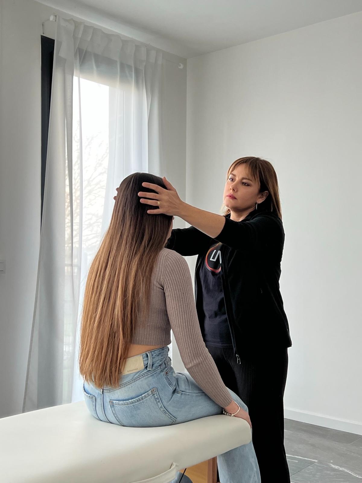 Eva terapeuta en sesión
